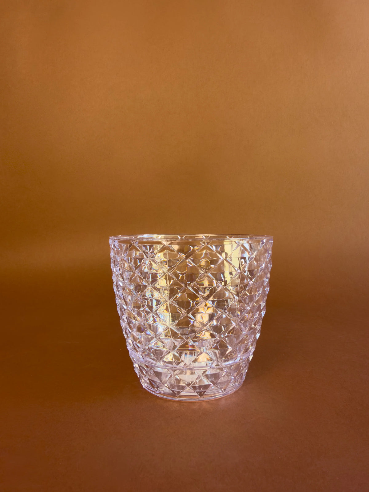 Kristal Orkide Saksısı, 14 cm, plastik şeffaf, görsel 3 / 4